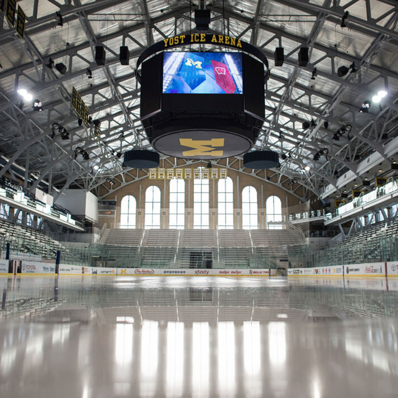 Yost Ice Arena Guide for Guests with a Disability