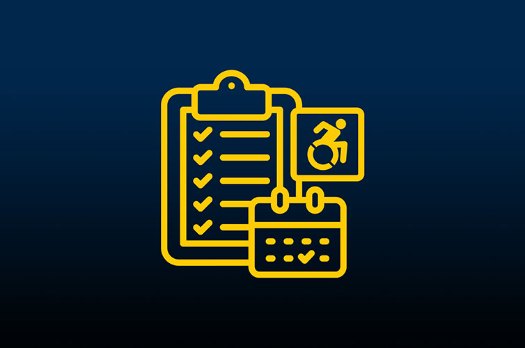 Accessible events guide